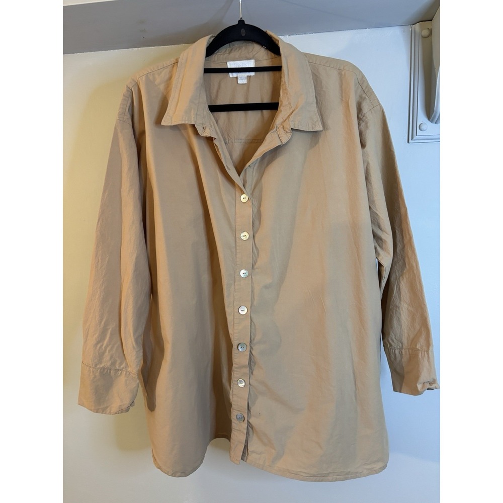 HONEST COTTON Wren Button Down